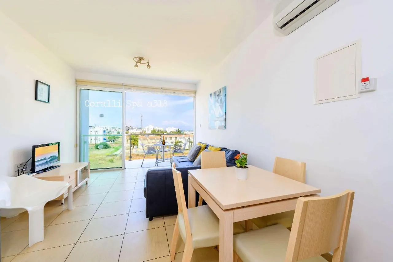 Coralli Spa Resort Apartments Protaras Cyprus